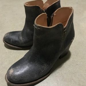 Bed Stu distressed leather boots.